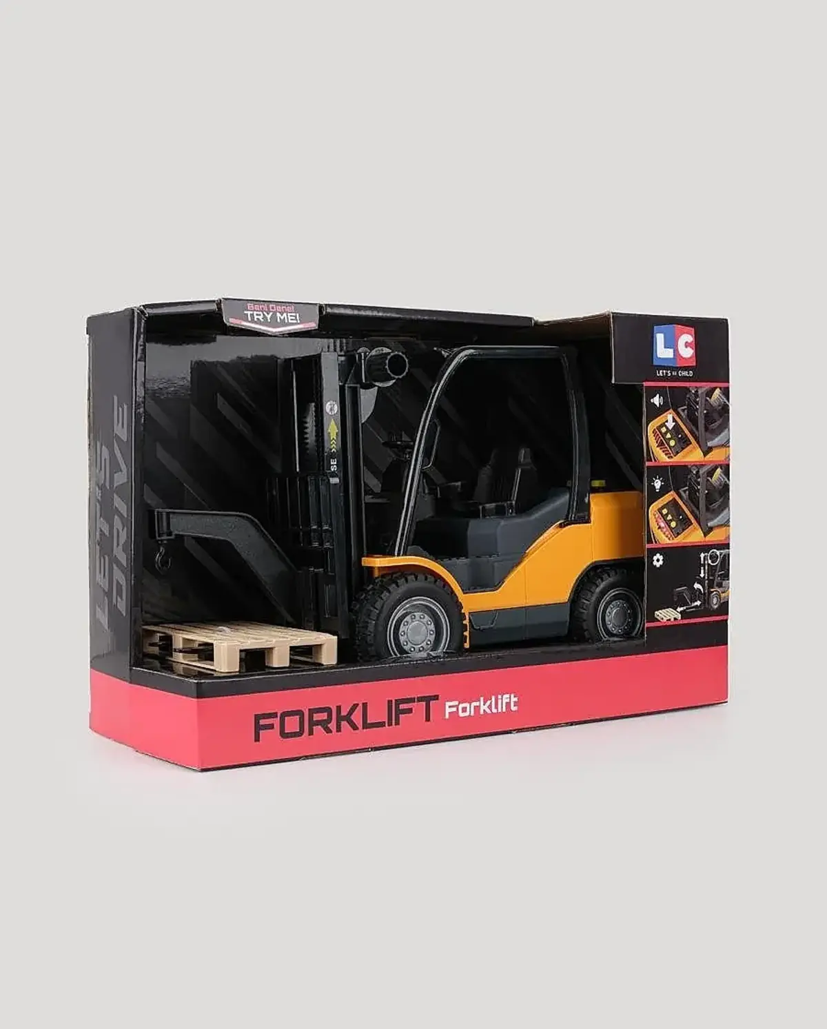 Let's Drive Sesli ve Işıklı Forklift