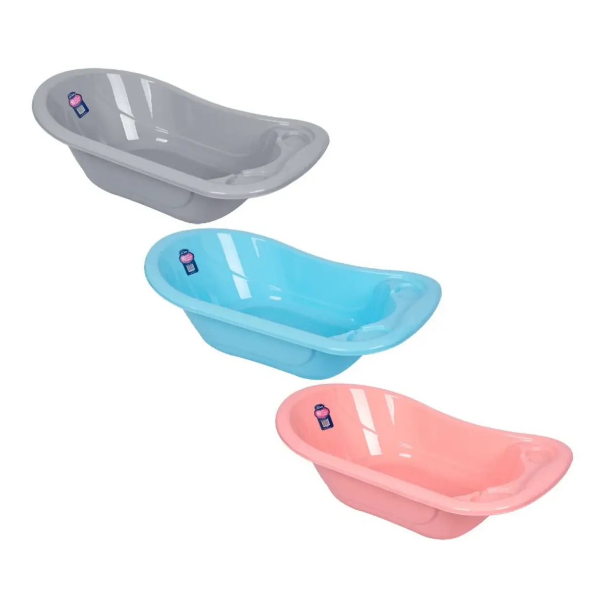 Sevi Bebe Giderli Bebek Banyo Küveti Gri