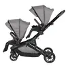 Prego 2223 Ibiza Plus Travel Sistem İkiz Bebek Arabası Gri