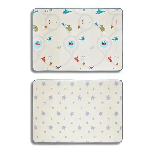 Coolmats Eğlenceli Gezi -Yıldızlar Oyun Halısı 140x200x1