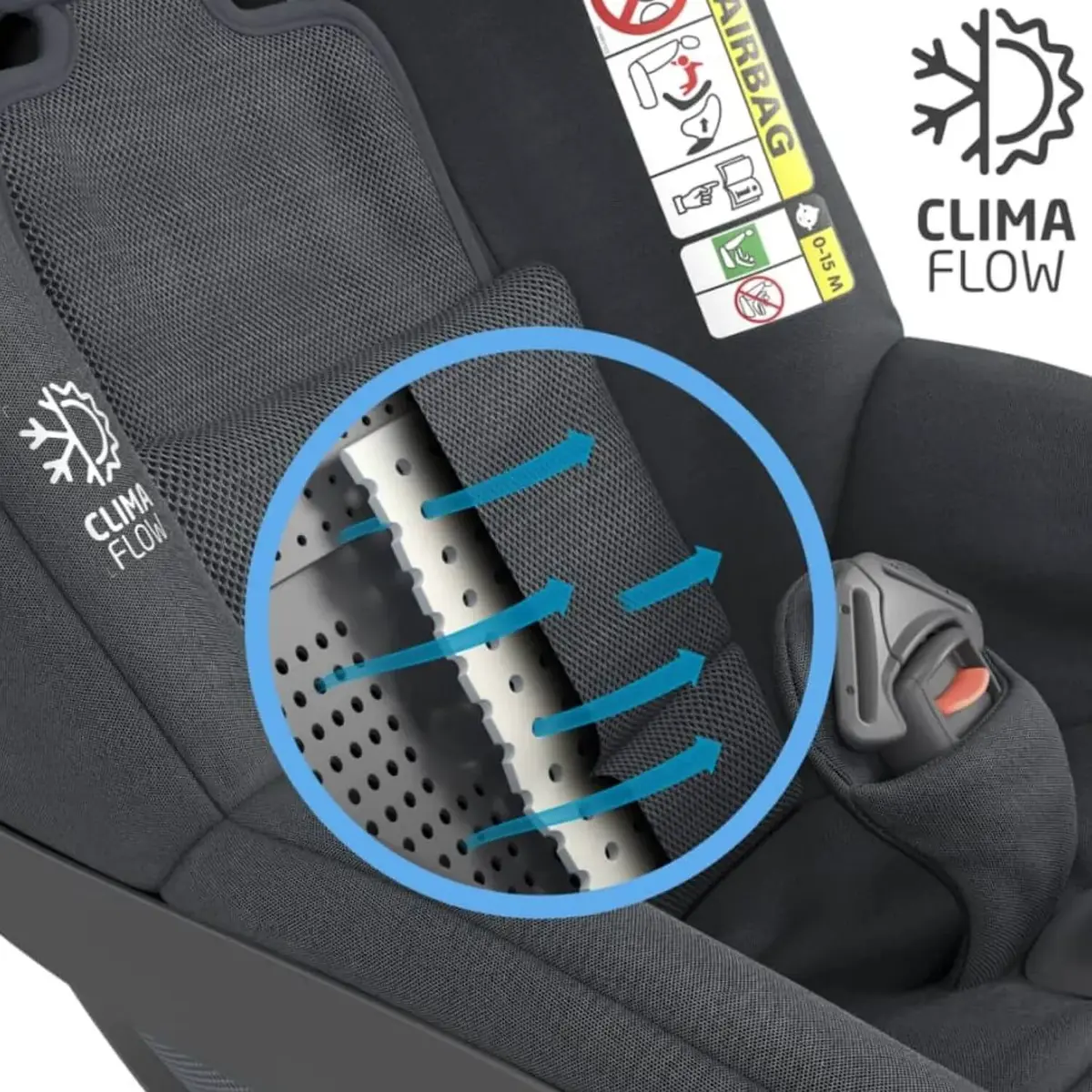 Maxi Cosi Pearl 360 Oto Koltuğu 9-18 Kg Authentic Graphite
