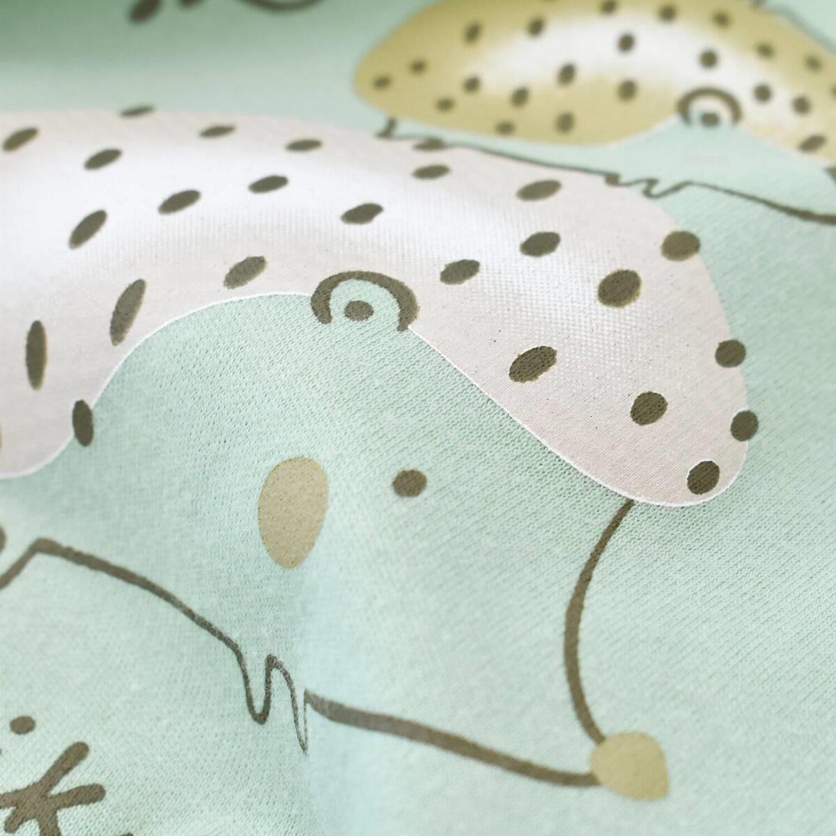 Bibaby Organik Battaniye Happy Always Yeşil