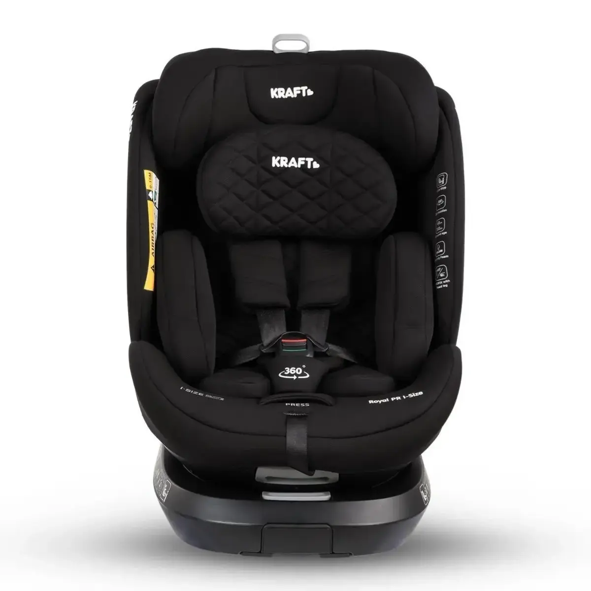 Kraft Royal Pr Oto Koltuğu 0-36 Kg Black
