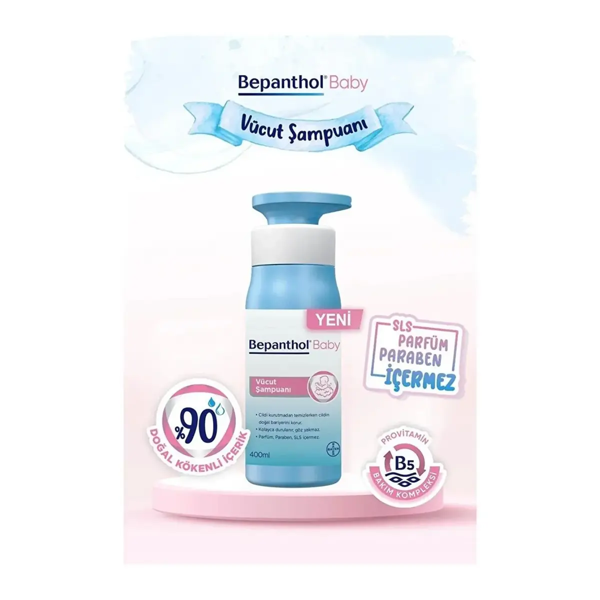 Bepanthol Baby Vücut Şampuanı 400 ml