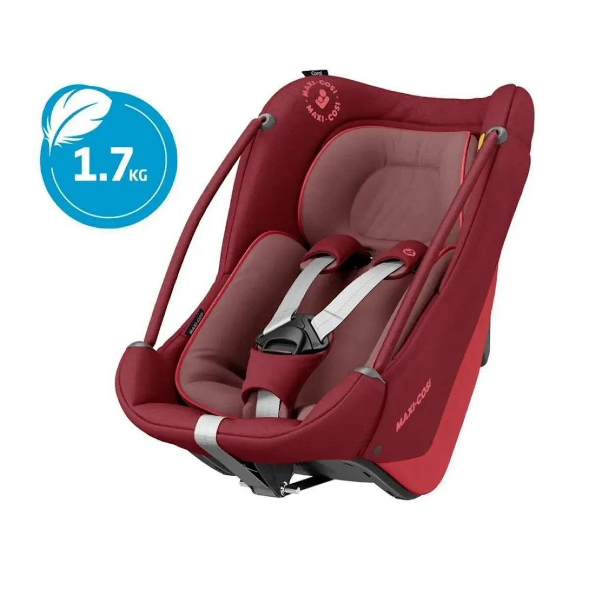 Maxi-Cosi Coral 360 Ana Kucağı 0-13 Kg Essential Red Maxi-Cosi Coral 360 Ana Kucağı 0-13 Kg Essential Red