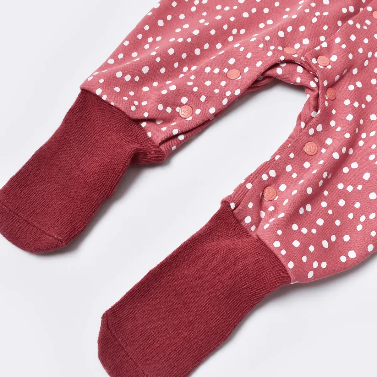 Bibaby Organik Tulum Çoraptolon Little Love Rose Dry