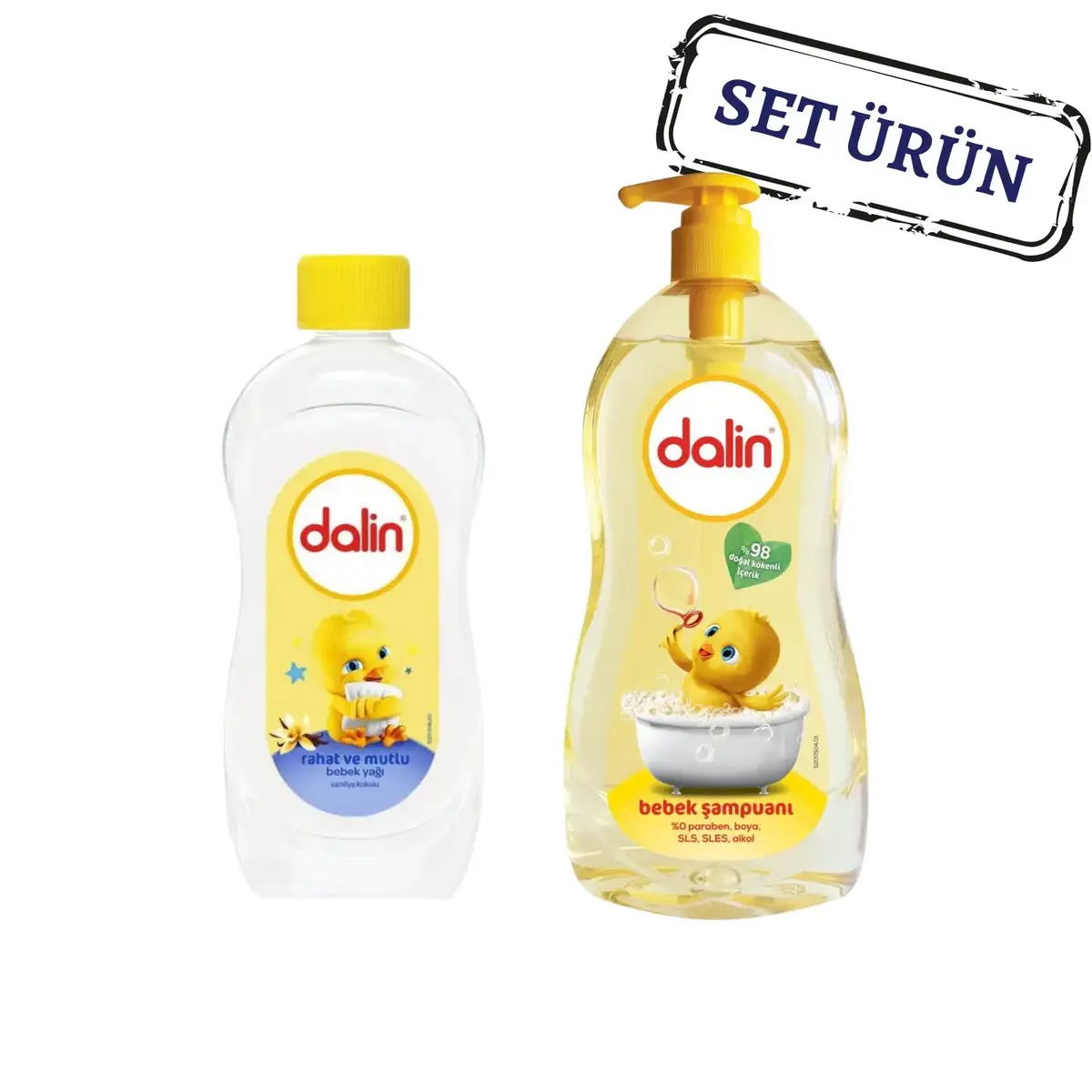 Dalin Şampuan + Bebek Yağı (Avantaj Paketi)