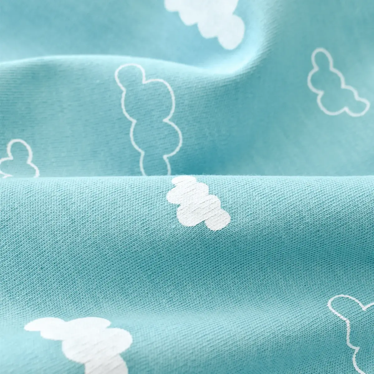 Bibaby Pijama Takımı Cute Cloudy Mint