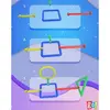 Eğitici Geometrik Şekil Ve Çubuklar  450 Prç.