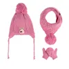 Kitti Eldiven Atkı Bere Takım 0-18 Ay Pembe Asortili