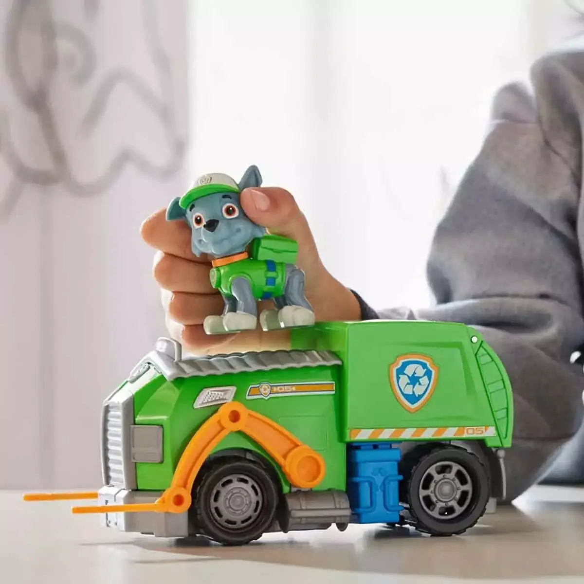 Paw Patrol Rocky ve Geri Dönüşüm Kamyonu