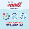 Goon Mutlu Bebek Külot Bebek Bezi 6 Beden 15-25 Kg 52li Aylık Fırsat Paket