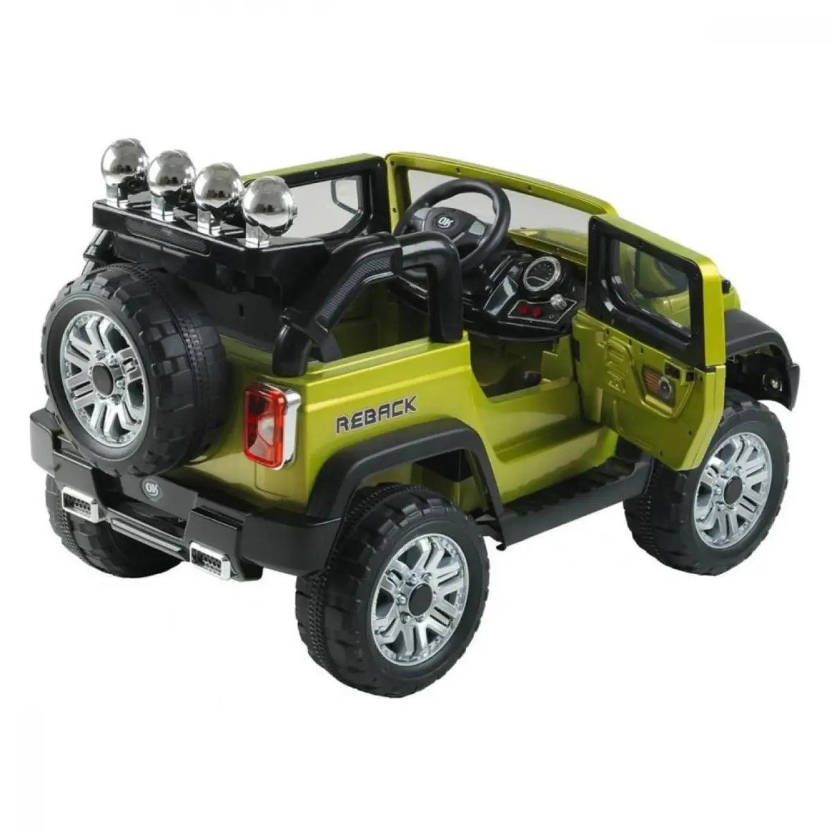 Jeep Kumandalı 12V Yeşil