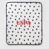 U.S. Polo Battaniye Beyaz