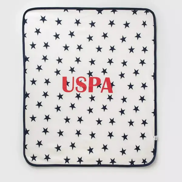 U.S. Polo Battaniye Beyaz