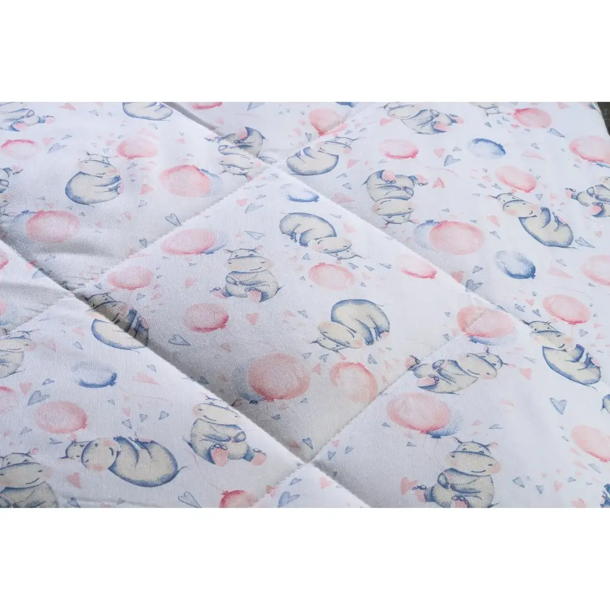 Bebek Nevresim Seti Balon 3 Parça Çantalı 100x150