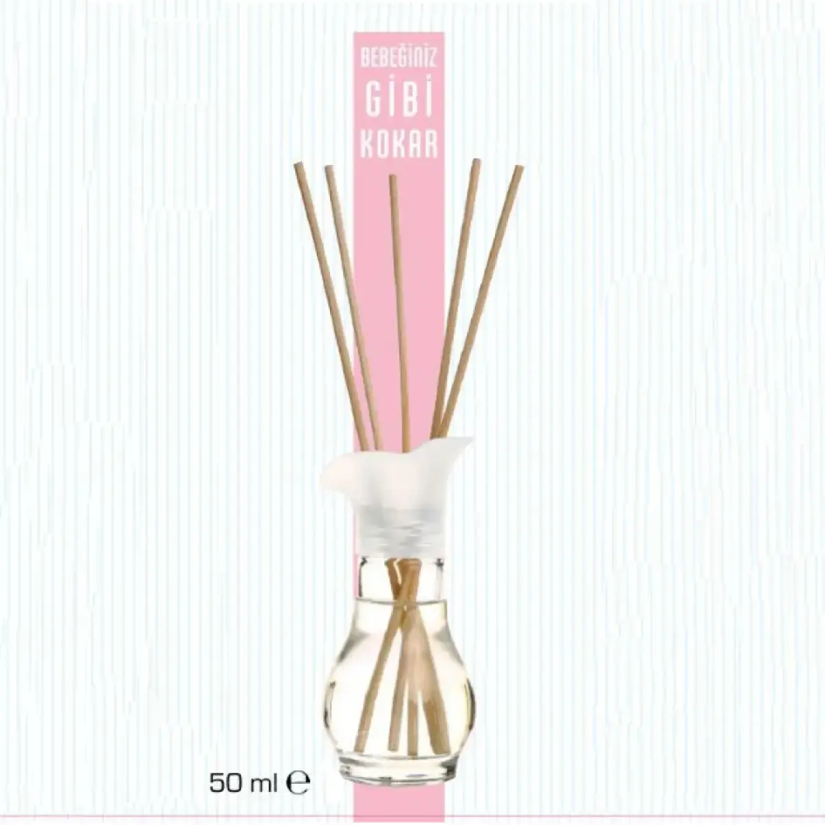 Baby Mall Bambu Çubuklu Oda Parfümü 50ml Pembe 