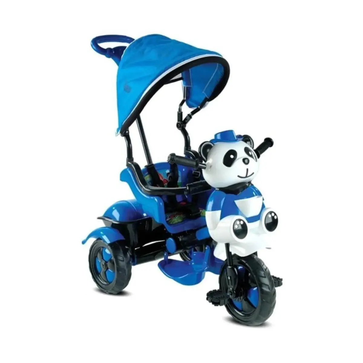 Babyhope Little Panda Bisiklet Mavi Beyaz Babyhope Little Panda Bisiklet Mavi Beyaz