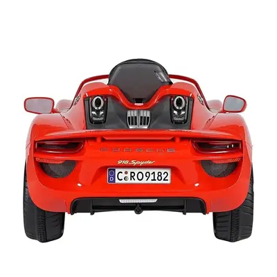 Rollplay Akülü Araba Porsche 918 Spyder Kırmızı