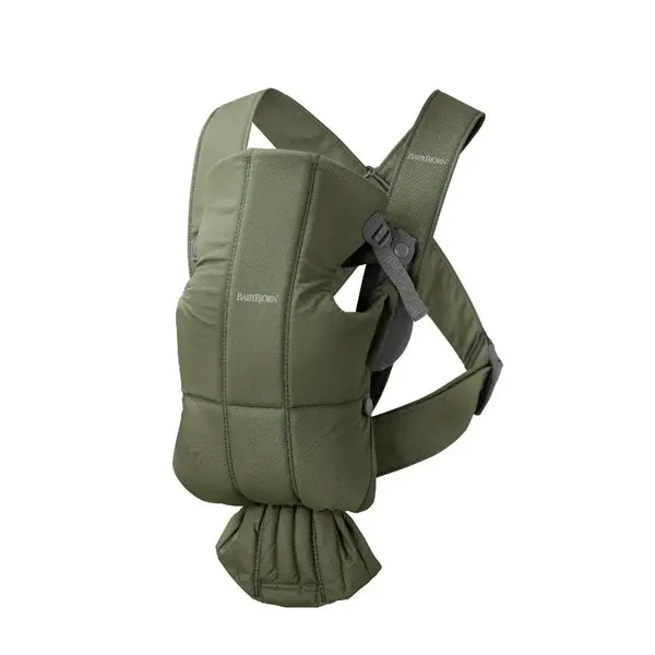 Babybjörn Kanguru Mini Woven Dark Green