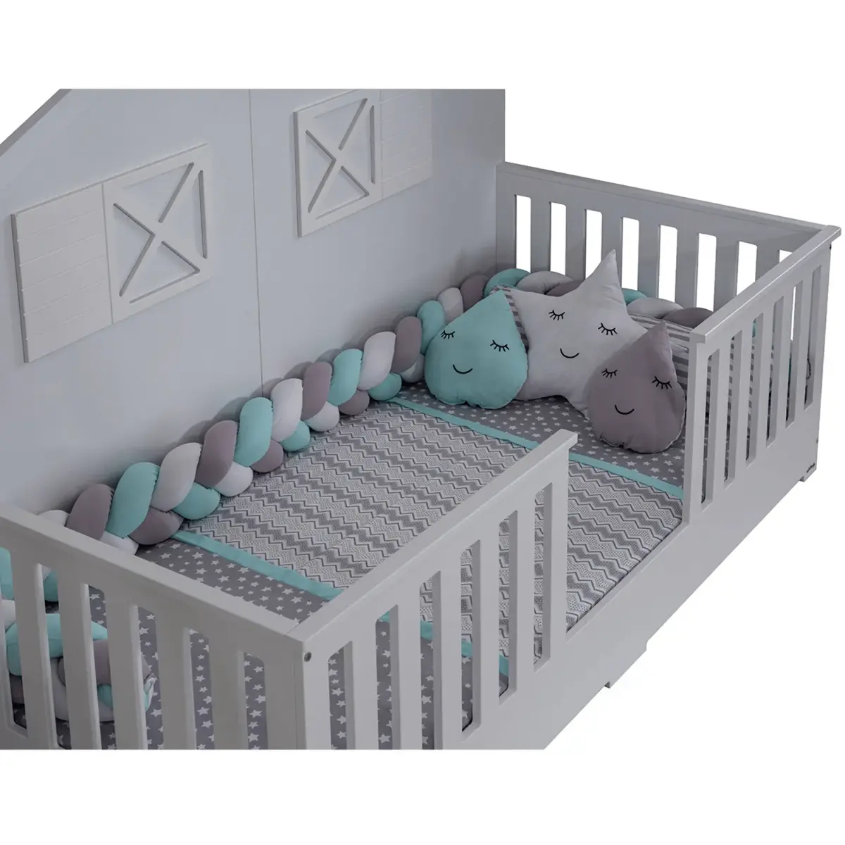 Tiffany Relax Montessori 90x190 Karyola Beyaz