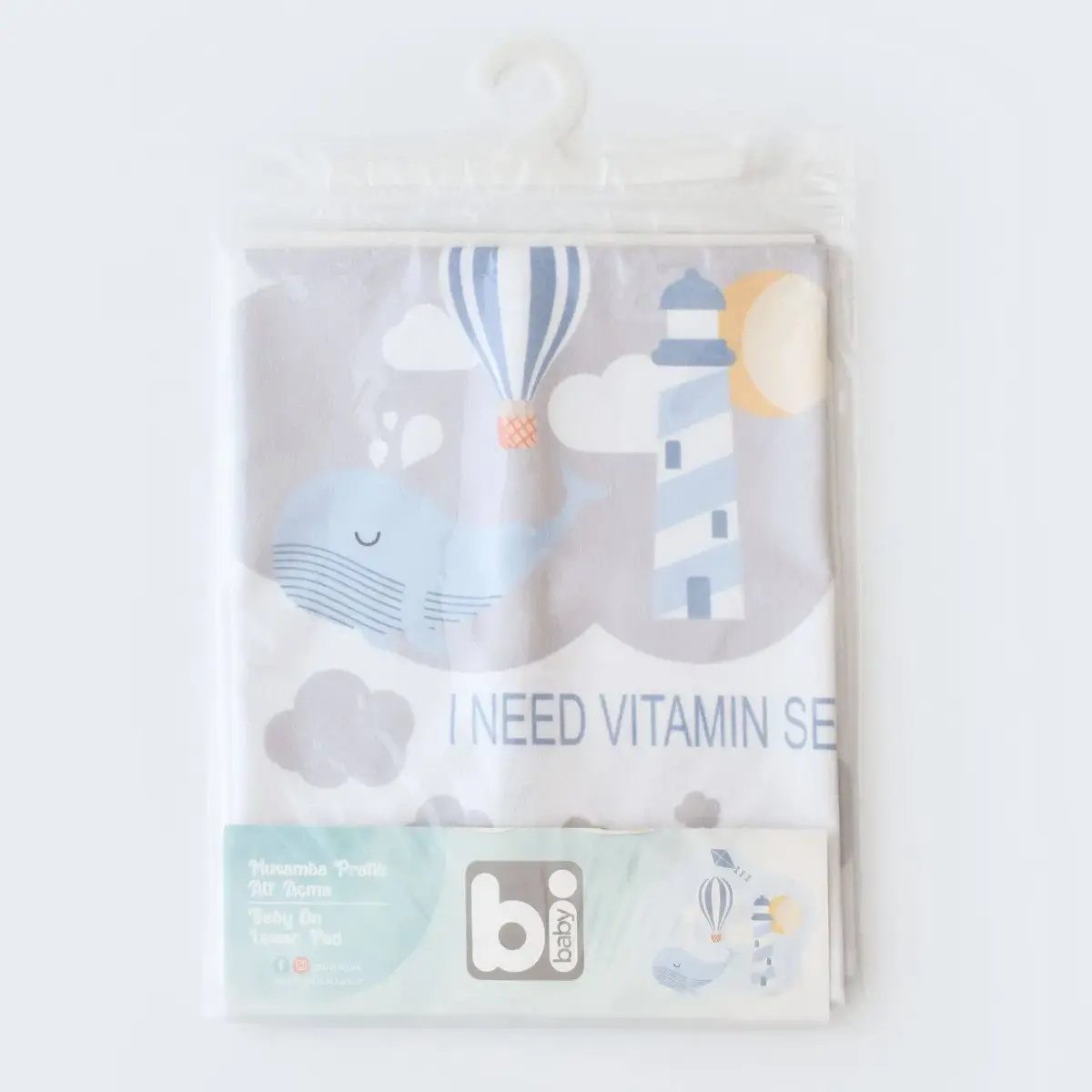 Bibaby Alt Açma Muşamba My Ocean Family Ekru