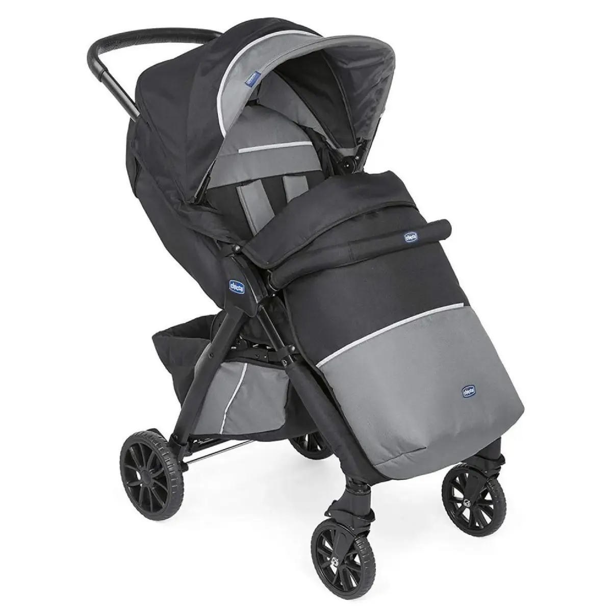Chicco Duo Kwik One Bebek Arabası Jet Black