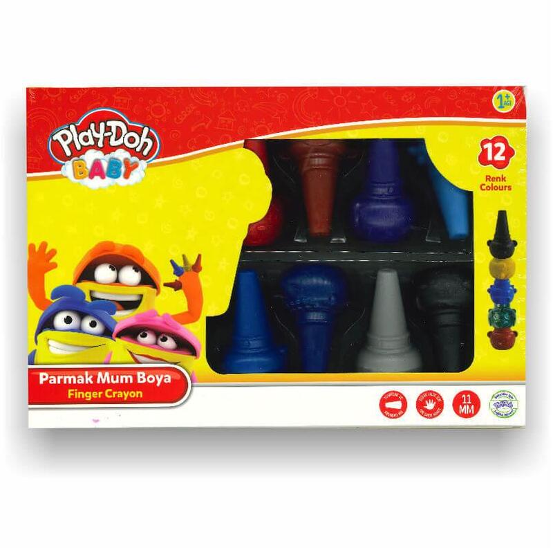 Play-Doh Baby Parmak Mum Boya 12 Renk