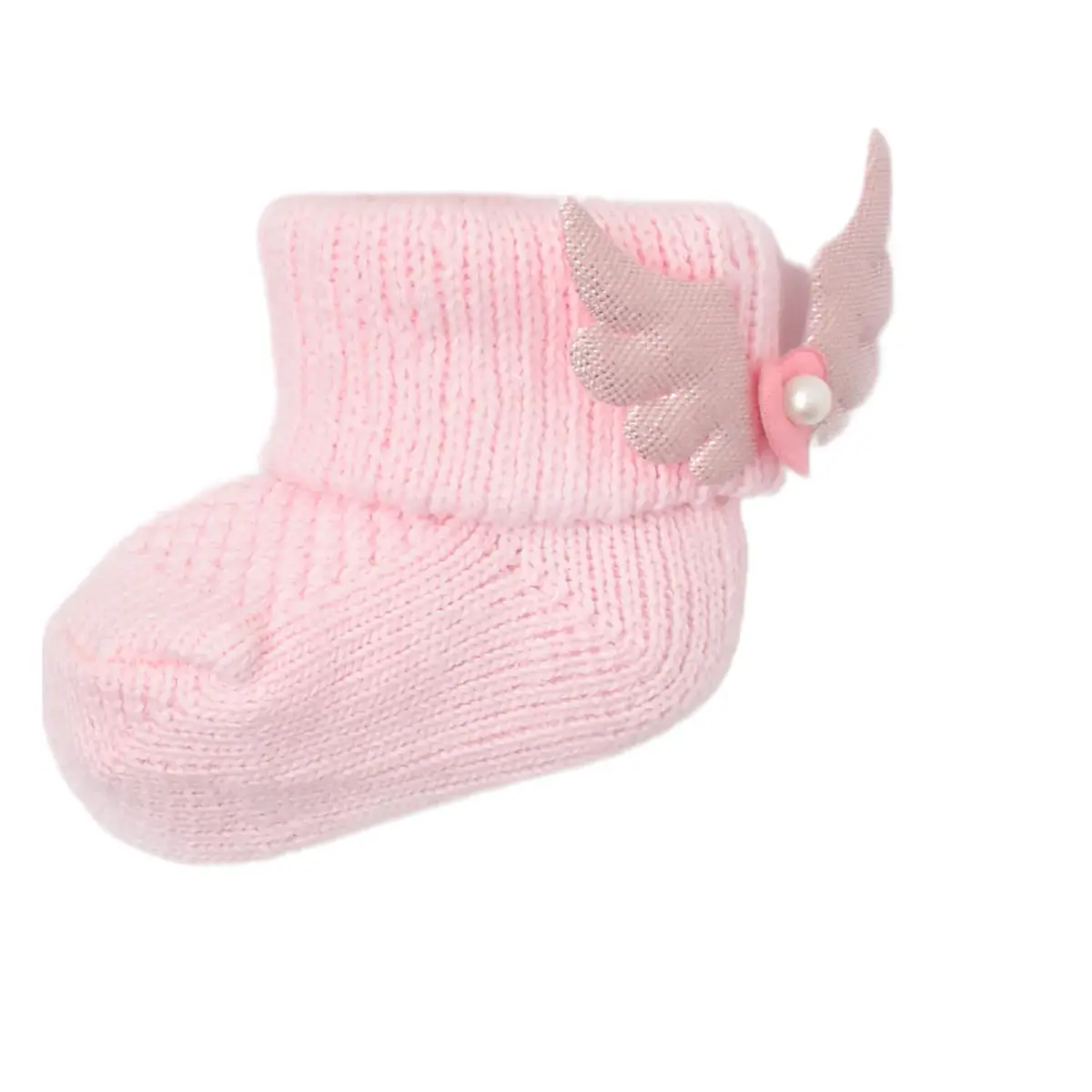 Bibaby Patik Çorap Angel Pembe