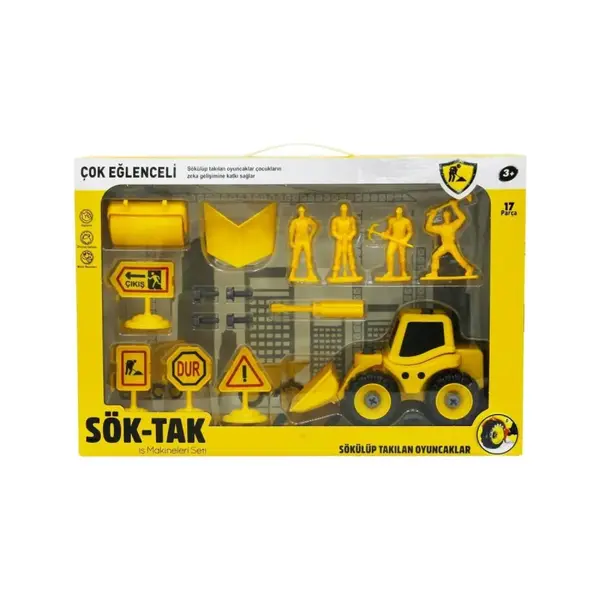Sök Tak Dozer Oyun Seti 17 Parça