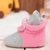Ella Bonna Panduf Kaydırmaz Taban Gri - Pembe