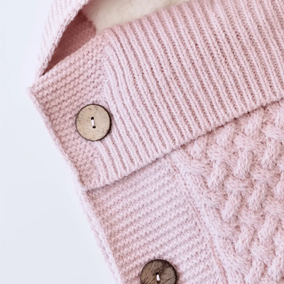 Bibaby Kundak Triko Elegance Pembe