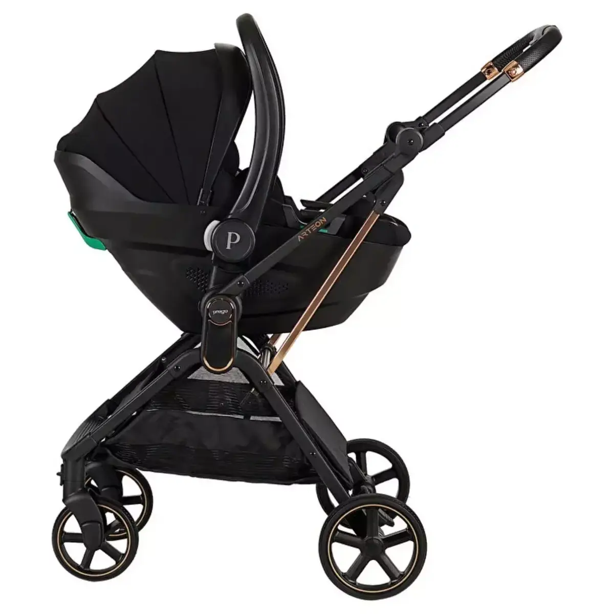 Prego 2415 Mios Premium I-Size Travel Sistem Bebek Arabası Siyah