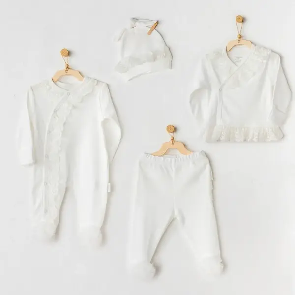 Andy Wawa Hastane Çıkışı 4lü Tulle Chic Girl Ekru