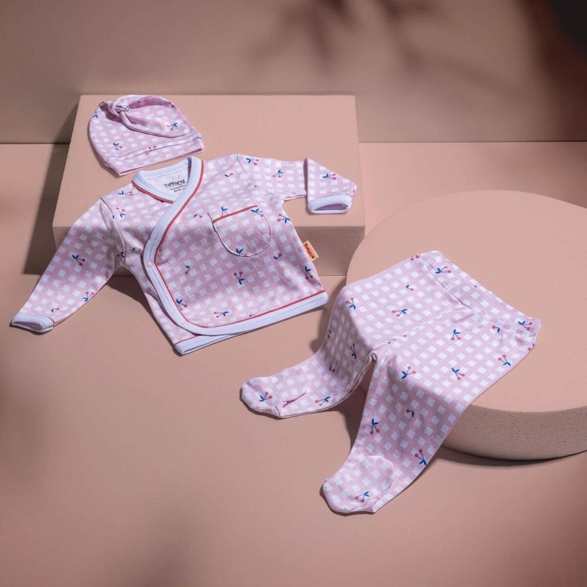 Tiffany Zıbın Takımı 3lü Cherry