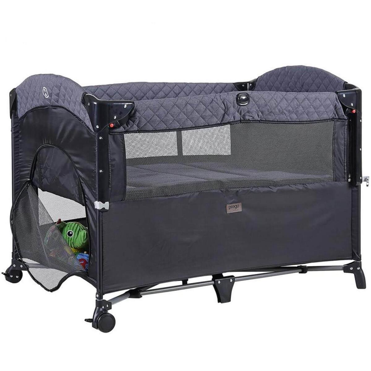 Prego 8041 Miami Basic Anne Yanı Oyun Parkı 70x110 cm Füme