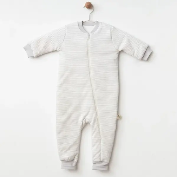 Ciccim Baby Uyku Tulumu Çizgili Gri