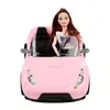 Cindy My Cool Car- Pembe Araba-Kahverengi Saçlı Bebek