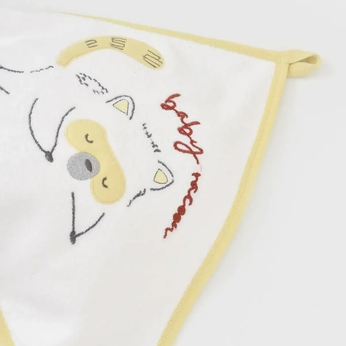 Bibaby Organik Havlu Örme Baby Racoon Vanilla Ice