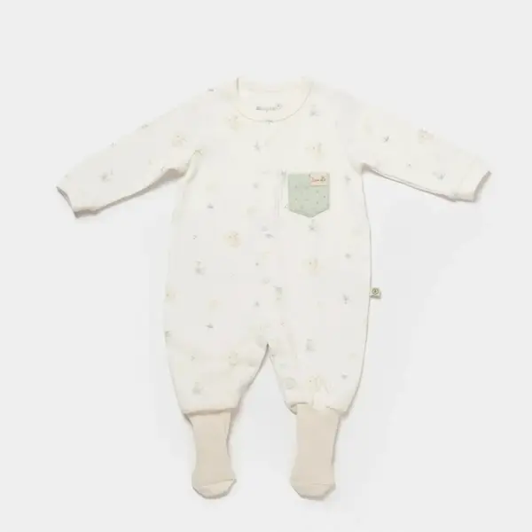 Bibaby Organik Tulum Patikli Koala Jungle Mint
