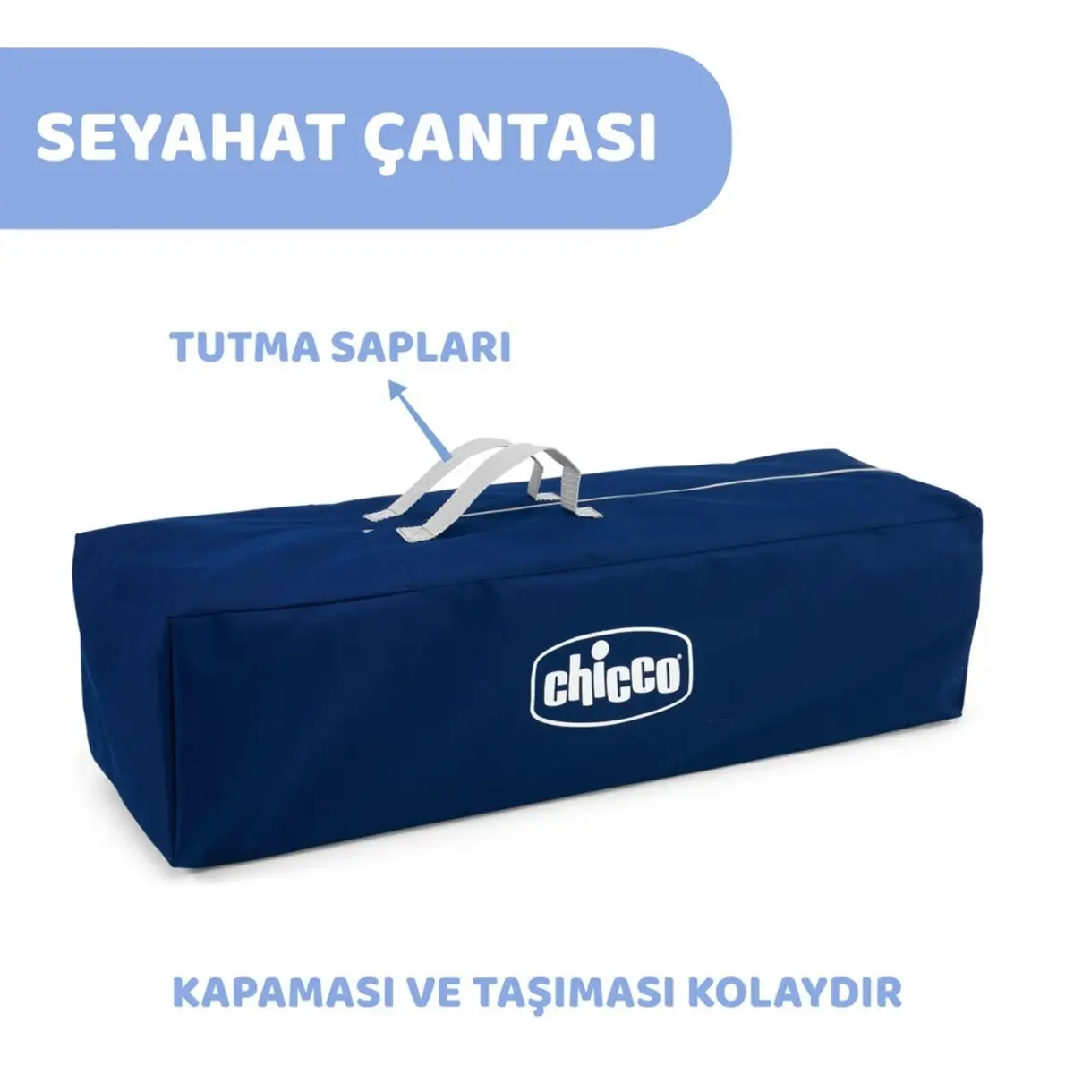 Chicco Good Night Oyun Parkı Park Yatak 60x120 cm Blue