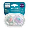 Philips Avent SCF085/18 Ultra Air Silikon Emzik 2li 6-18 Ay Kız