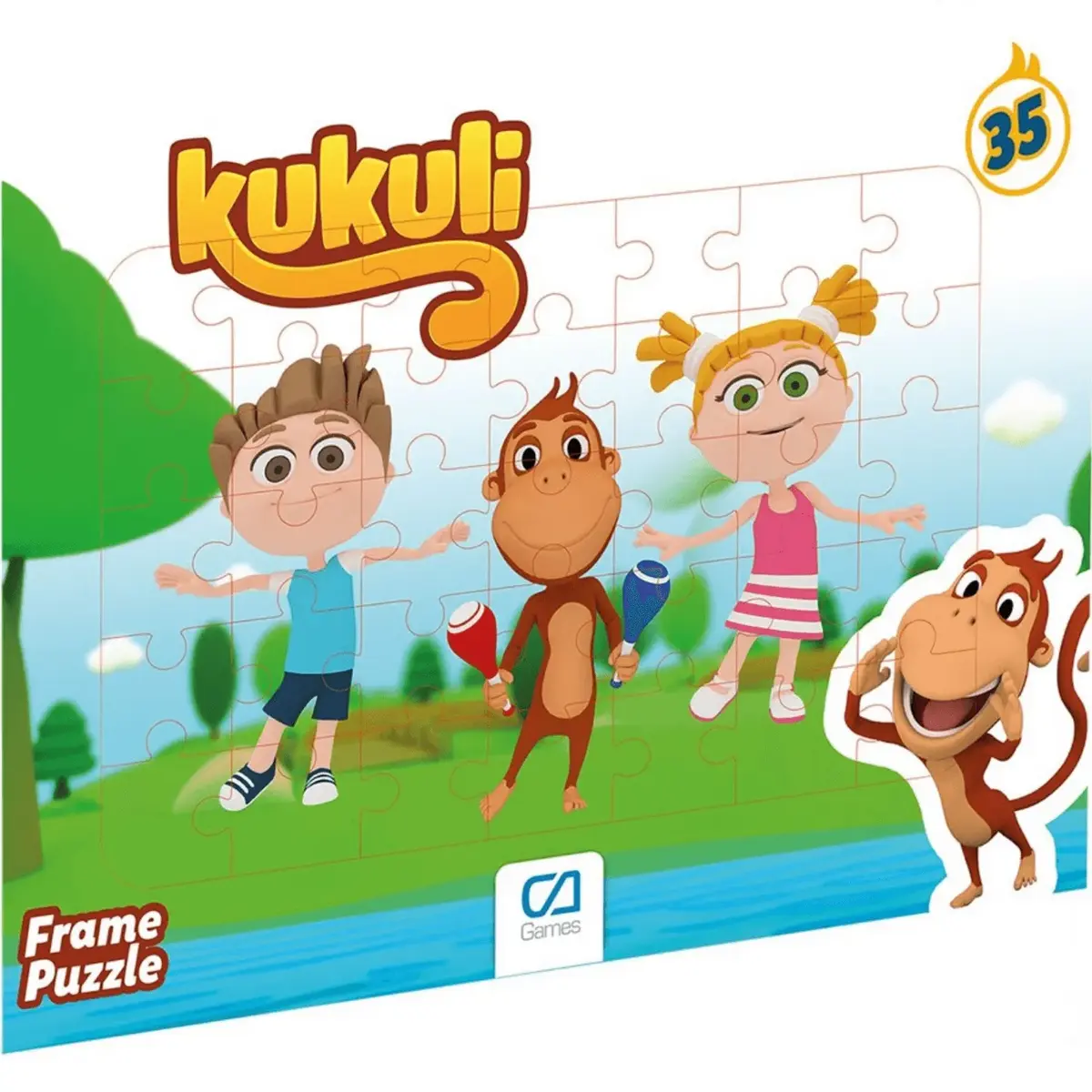Ca Games Kukuli Frame Puzzle 35 - 1