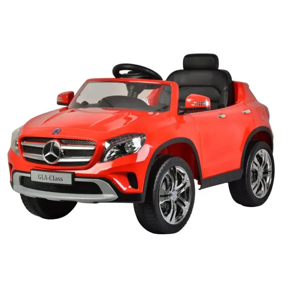 Mercedes - Benz GLA Akülü Jeep Deri Koltuk 12V Kırmızı