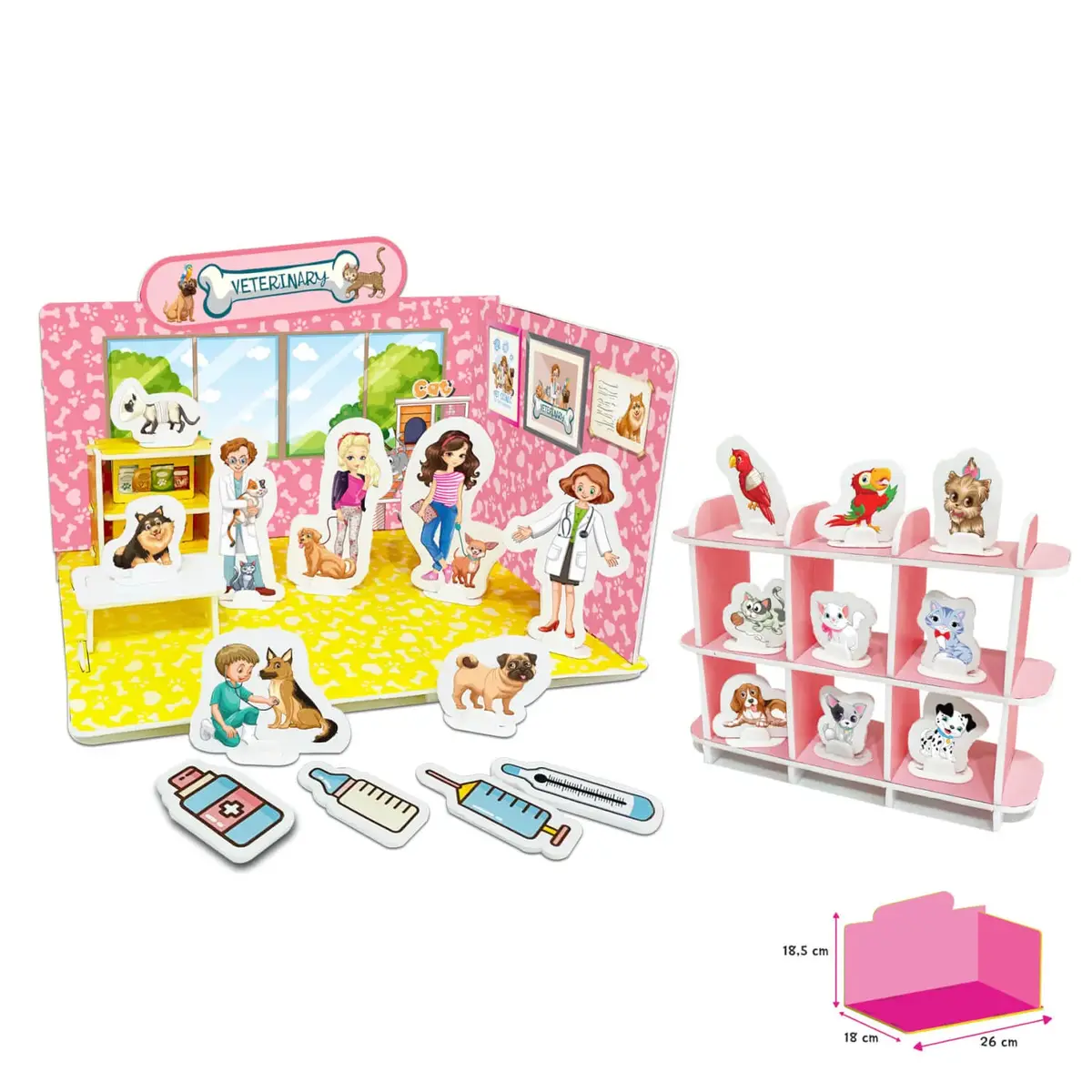 Akar Moods Veteriner 3D Maket Akar Moods Veteriner 3D Maket