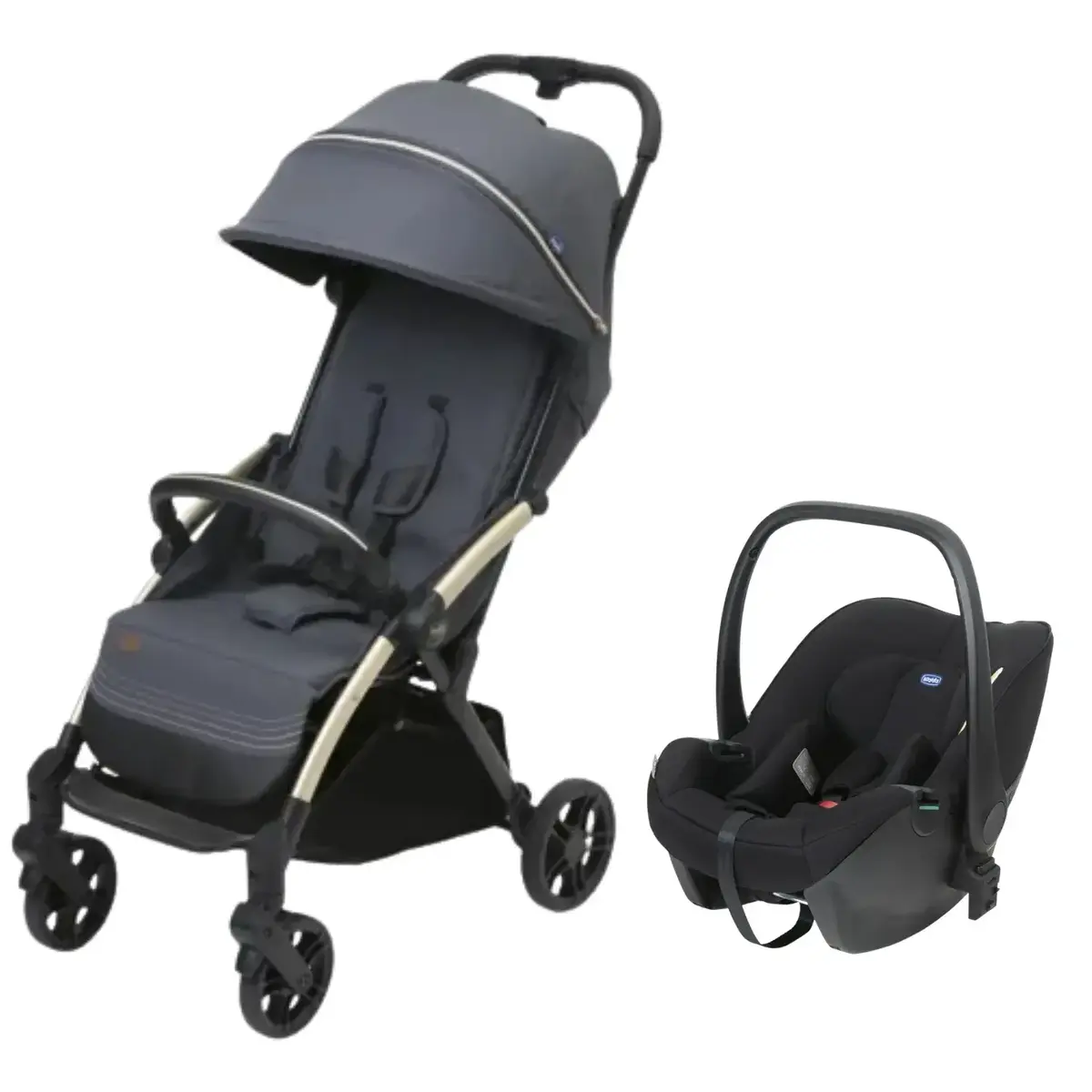 Chicco Goody XPlus Kabin Travel Sistem Bebek Arabası Dark Shadow