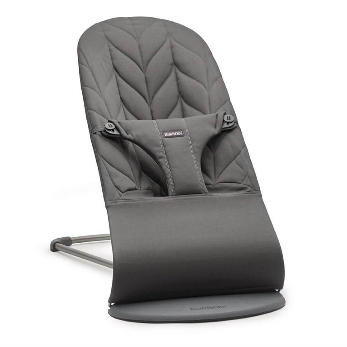 Babybjörn Balance Bliss Ana Kucağı Petal Cotton Oyuncaklı Anthracite Black