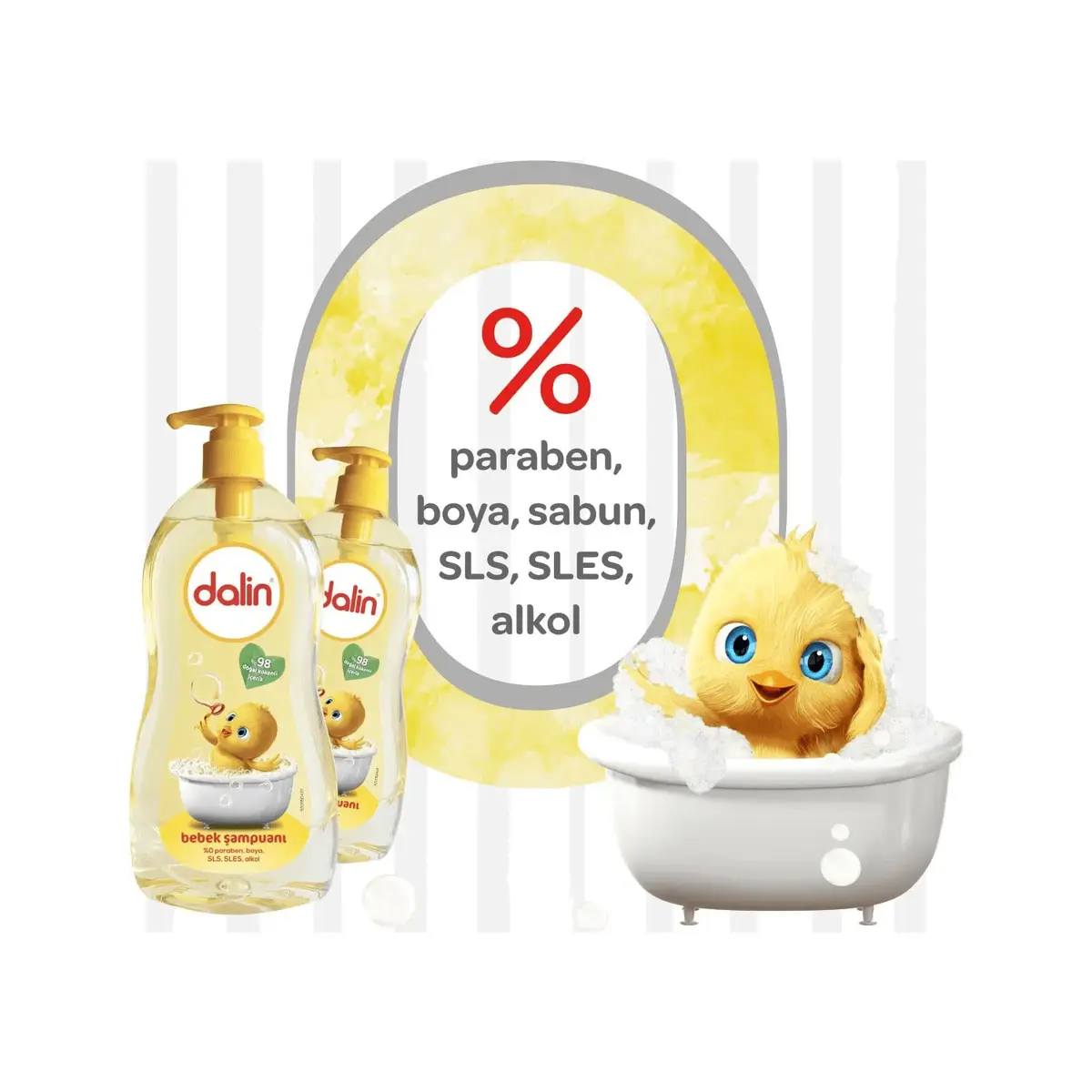 Dalin Klasik Bebek Şampuanı 700 ml x3 Adet
