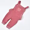 Bibaby Organik Salopet Tulum Little Love Rose Dry