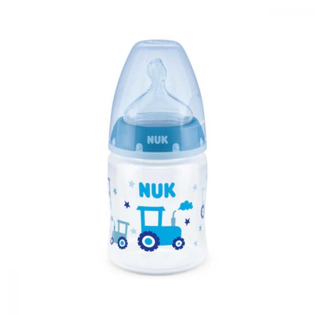 Nuk FC Plus Dereceli PP Biberon 150 ml Mavi